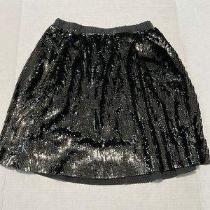 Crewcuts girls gray sequin skirt size 10. New with tags